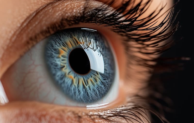 Illustration des soins de surface oculaire
