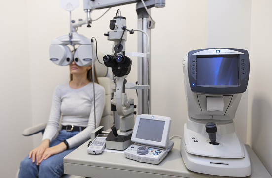 Consultation pré-opératoire de chirurgie réfractive